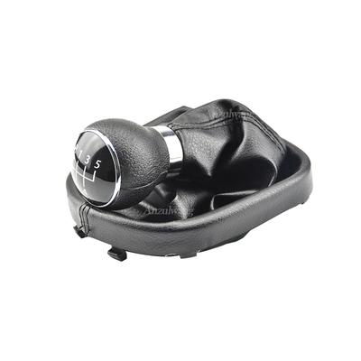 5/6 Speed for VW Touran Caddy MK2 2003 2004 2005 2006 2007 2008 2009 2011 2012 2013 2014 2015 Gear Shift Stick Knob Leather Boot