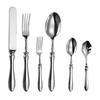 Western Premium 304 Stainless Steel Cutlery Set: Oval Handle Spoon, Fork & Steak Knife