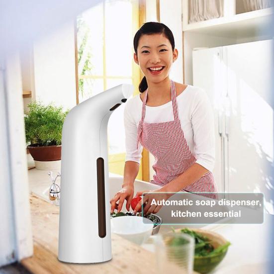 400ml bezdotykový automatický dávkovač tekutého mýdla s chytrým senzorem do kuchyně