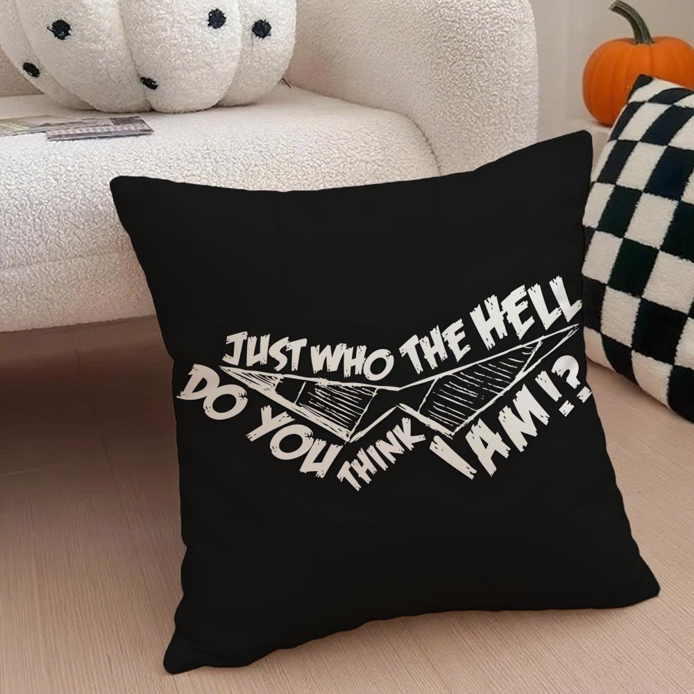 

Ttengen Toppa Anime Cushion Cover Throw Pillow Cover Hidden Button Durable Polyester Chair Cushion 30X30cm