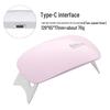 Lampada UV USB Portatile Pieghevole per Smalto Gel