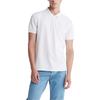 Solid Color Simple Comfortable Short Sleeve Polo Shirt Men Tops Bright-White 40QM421-540