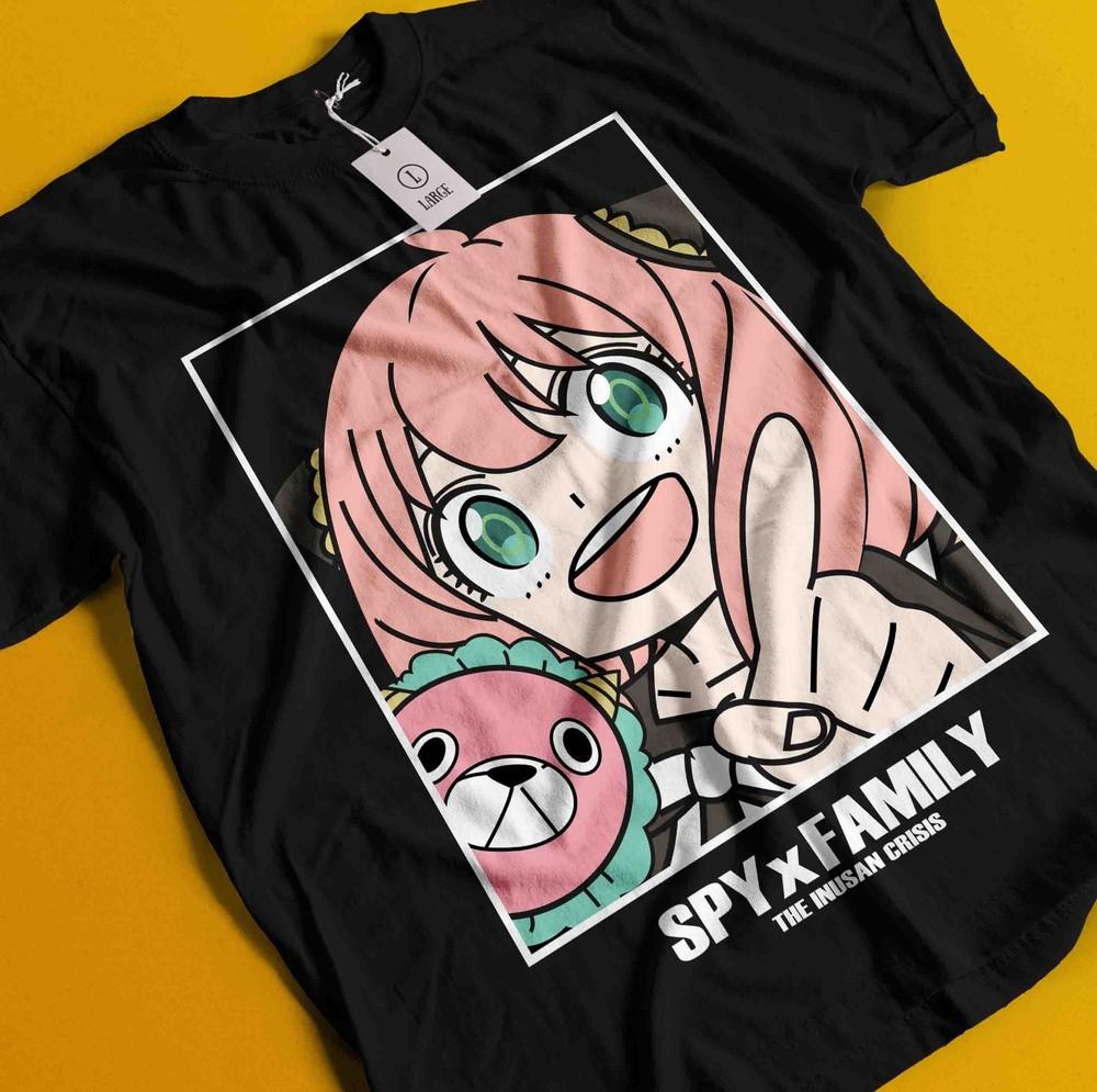 

Футболка Spy X Family Футболка Аня Футболка Лойд Йор Форджер Футболка Бонд Сильвия Футболка Дэмиан M