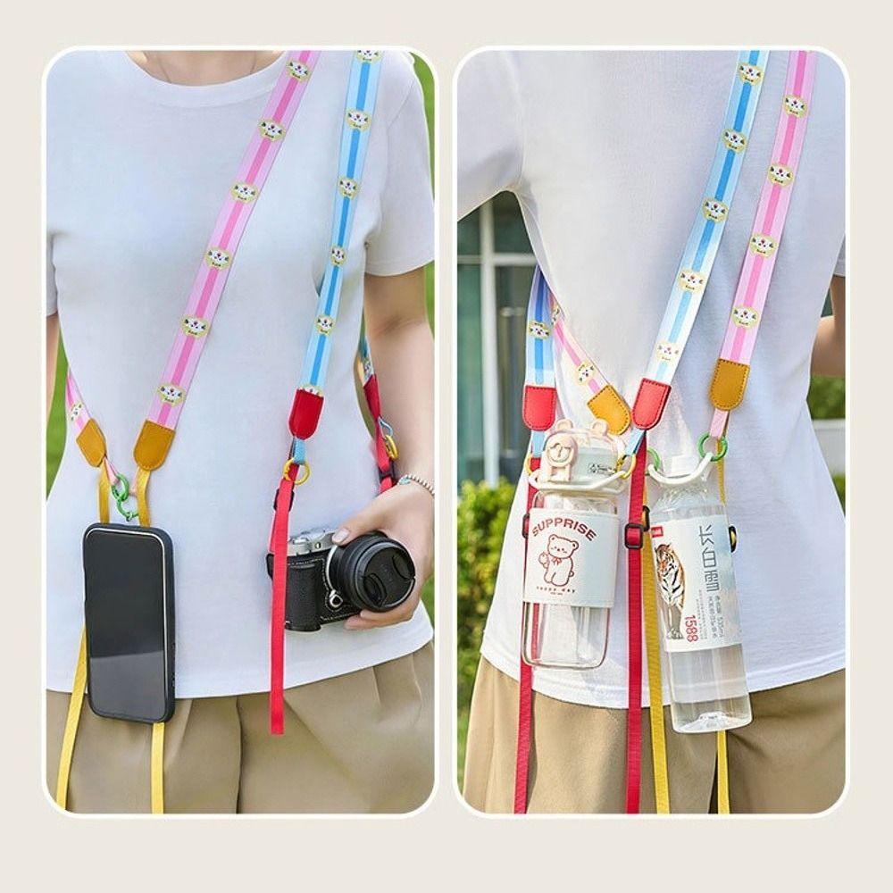 Crossbody Bottle Strap Cup Holder Lanyard Adjustable Length Water Cup Strap Bottle Shoulder Strap