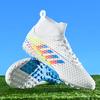 New Soccer Shoes Men Soft Grass Training Long Stud Sports Shoes Men Breathable Anti-slip Professional Football Boots Men