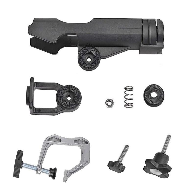 Adjustable Boats Fishing Rod Holder Boats Rotatable Folding Fishing Rod Rack for Secure Angling Experience