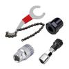 5 Pcs Bike Repair Tools Ergonomic Handle Rustproof Bike Tool Accessories for Outdoor Biking