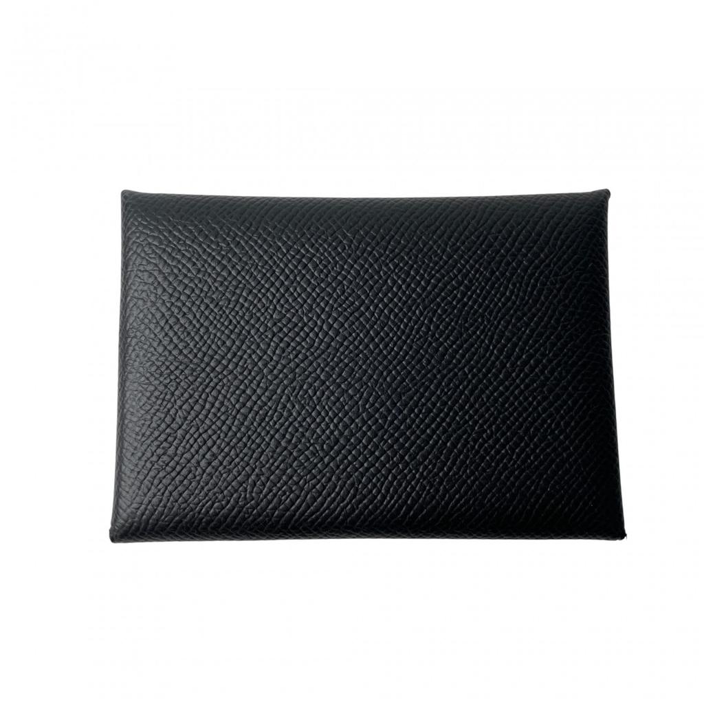 Gebrauchtes HERMES Münzetui schwarz Damen