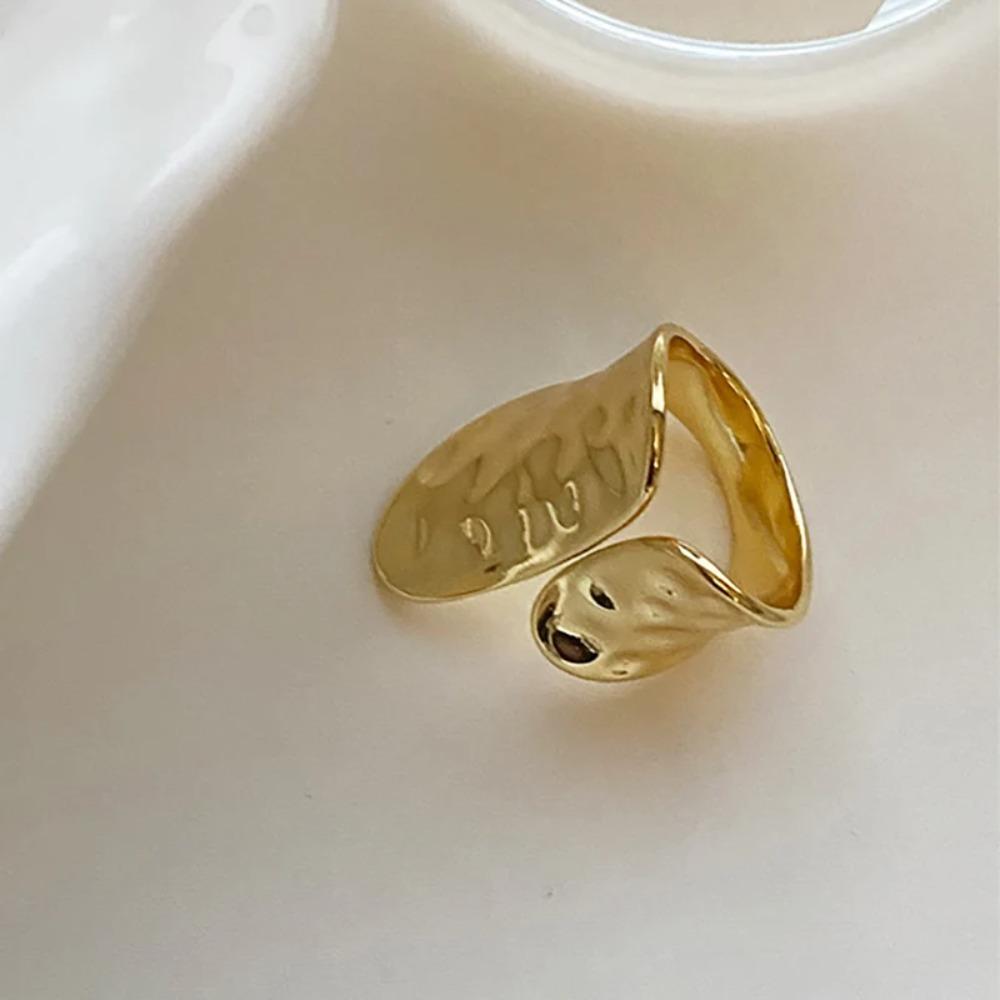 

Minimalist Gold Color Rings for Women Couples Vintage Punk Irregular Geometric Birthday Party Jewelry Gifts resizable золотой