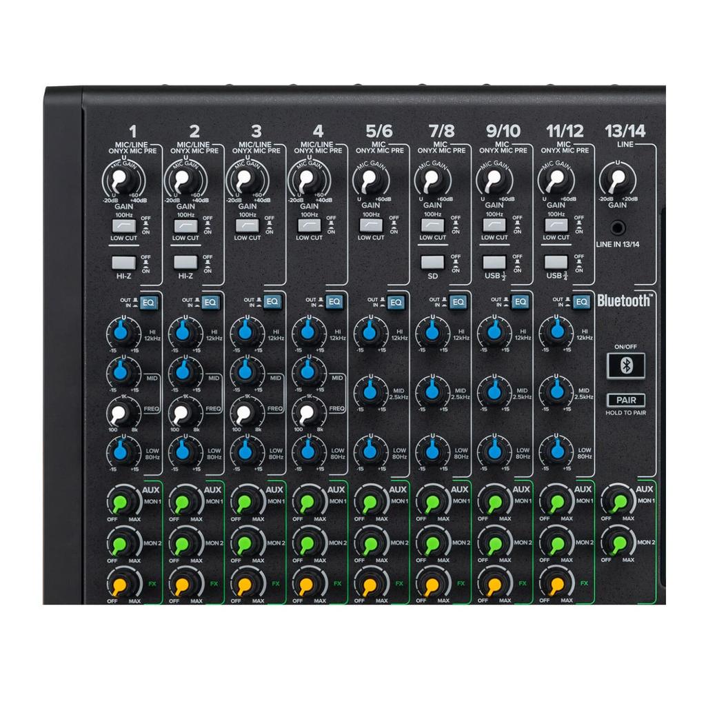 MACKIE Recording Premium Analog Mixer with USB Onyx12 Multi-track Built-in I/O