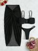 2023 European & American Three-Piece Swimsuit: Women's Bikini Set