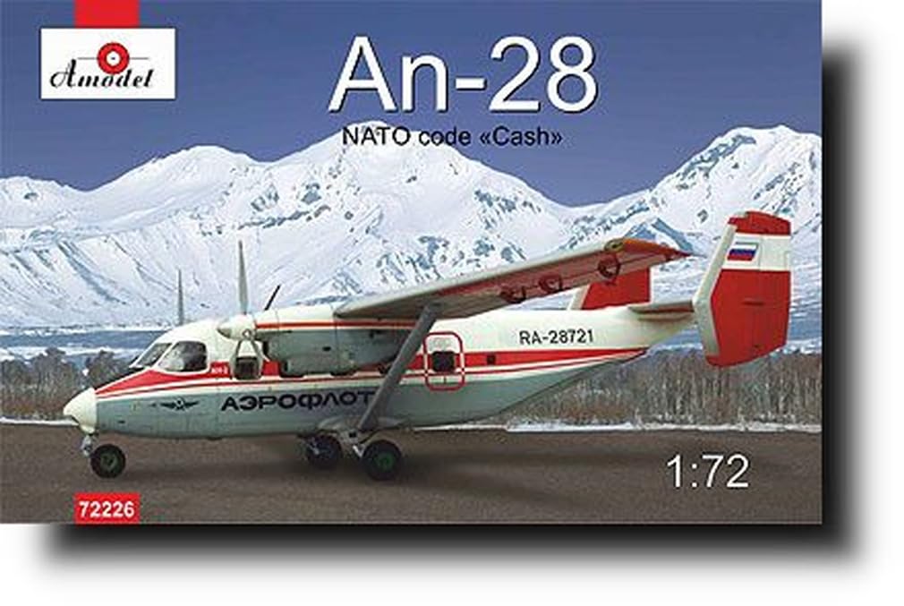 

Модель Антонов Кэш Малый Транспортный Самолет Пластиковая Модель AM72226 1/72 Ан-28