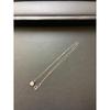 Used K18wg White Gold Diamond Necklace