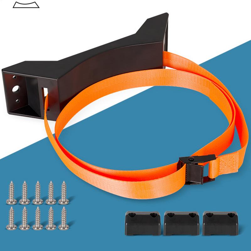 For  Laboratories Cylinder Wall Mounted Bracket Cylinder Wall Mounted Strap Propane Tank Rack Storage Cylinder Equipment Hanger