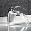 Waterfall Taps Bathroom Basin Sink Mono Mixer Chrome Cloakroom Tap Elegance