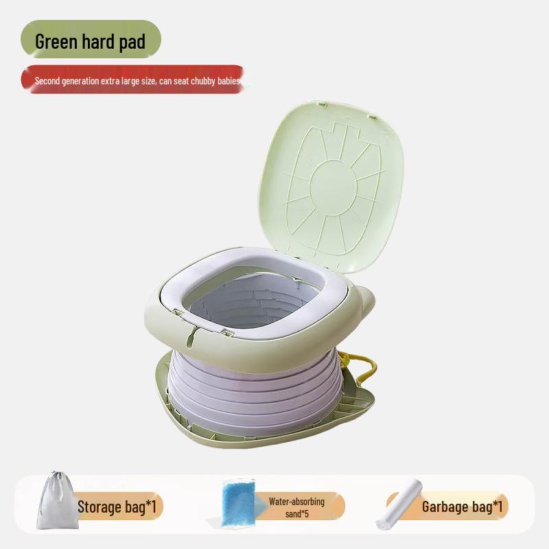 Children's Portable Travel Potty - Foldable and Compact for Outdoor Camping and Emergencies