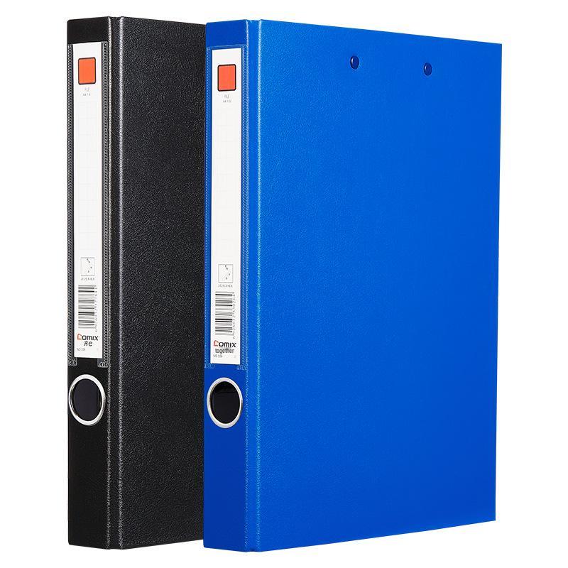 Qixin A4 Cardboard Clipboard & 2-Hole D-Ring Binder, 1.5 A4