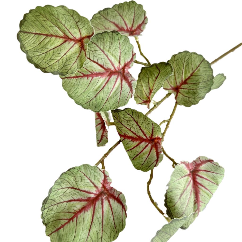 Silk Malus Spectabilis Leaf Faux Plant For Living Room Decoration