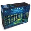 1014 Piece Jigsaw Puzzle - Starry Night On the Rhone, Popular Korean Puzzle