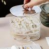 Jewelry Box, Jewelry Organizer with Handle, Clear Jewelry Boxes for Women Girls, Make Up Organizer, Jewelry Storage Holder