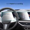 For BMW X7 X6 X5 G05 G18 G06 G07  2024 2025 Car GPS Navigation LCD Screen HD Protective Film Protector Decoration Stickers