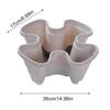 Strawberry Tower Planter Vertical Stackable Anti-Slip Drainage Planter Indoor Outdoor Vegetable Pots For Garden Yard Farm Patio