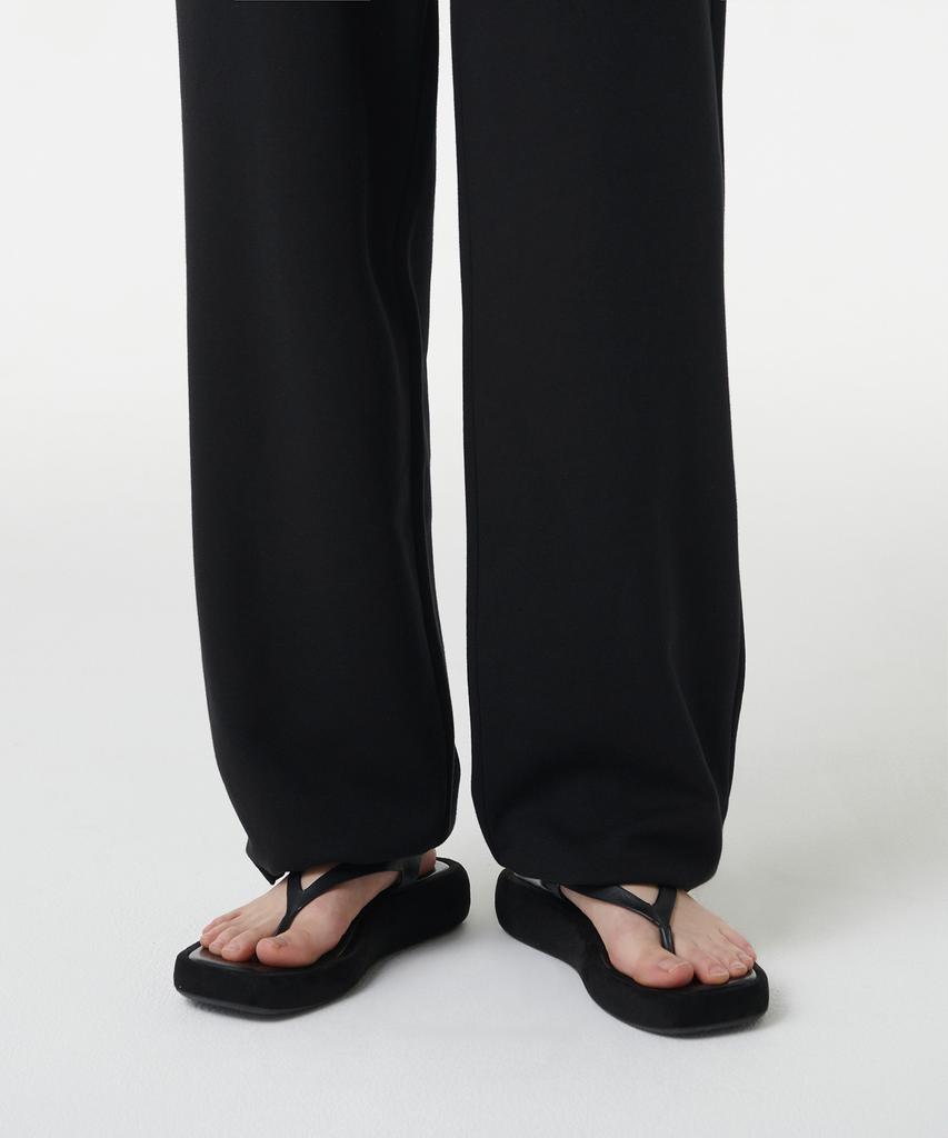 MUSINSA STANDARD WOMAN [Cooltandard] Women'S Variable Lounge Sweatpants [Black]