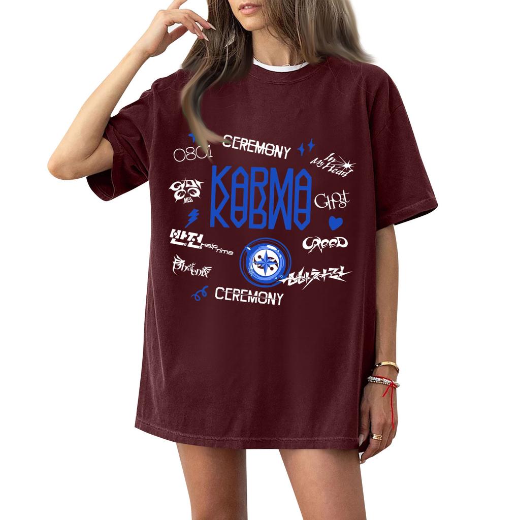 Damen T-Shirts Kurzarmshirts Einfarbige Pullover Sommer Frühling Oberteile Blusen