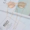 New Fashion Sunglasses Chain Glasses Spectacles Pearl Decoration Vintage Chain Holder Cord Lanyard Necklace Eyewear Accessories