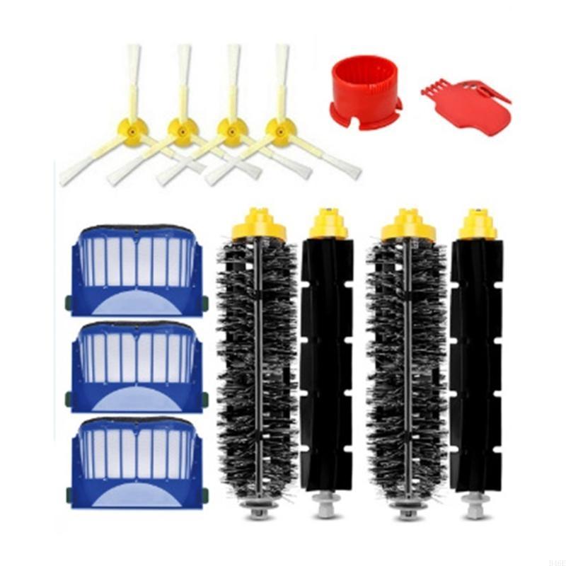 

B46E Vacuum Side Brush Main Brush Replacement Part Vacuum Filter Vacuum Cleaner Accessories Rollers Brush for 654 614 585 645 CHINA