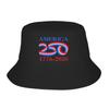 Unisex Women Kawaii Years American Anniversary Bucket Hats Outfit Bob Hat For Beach Headwear Lightweight