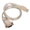 USB to Serial Adapter Industrial Grade Metal Shell USB Serial 9 Pin RS‑232 Serial Converter Cable