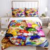 3pc Mario Luigi Bedding Set Guest Room Bedroom Decor Christmas Halloween Decor Birthday and Holiday Gifts- All Seasons 3pcs Quilt 093