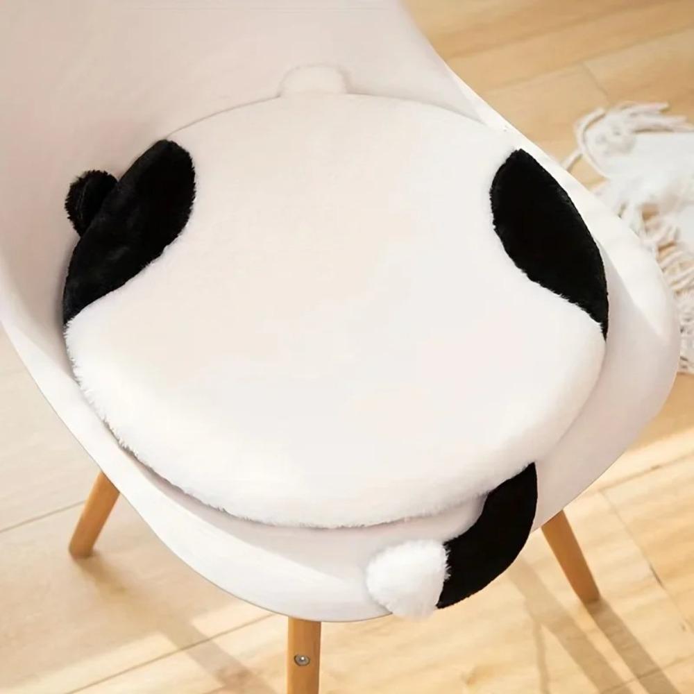 

Multi-Use Memory Foam Chair Cushion Soft Washable Slow Rebound Cushion Zippered Anti Slip Floor Cushion Dorm чорний білий колір