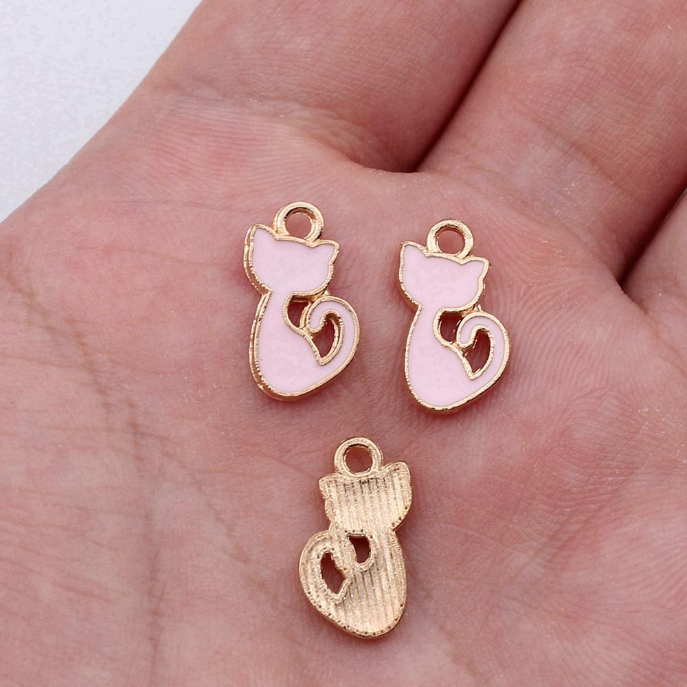 Anhänger Niedliche Katze Anhänger Kinder Schmuck Materialien QC037