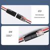 10/20/30/50Pcs Wire Plug-in Connector with Locking Buckle Low Voltage Wire Quick Connector Quick-Clip Fasteners Multi-Purpose Snap-On Blocks