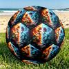Demon Slayer Print Size 5 Soccer Ball, PU Wear Resistant Football for Match Training and Daily Practice, Birthday Gift for Soccer Fans