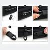5pcs Replacement Zipper Head Tool-free Removable Zipper Puller for Luggage Schoolbag End Fit Rope Tag Clothing Zip Fixer