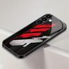 Men's black tempered glass phone case suitable for Samsung Galaxy S26 S25 S24 S23 S22 S21 S20 FE/Ultra/Plus hard case back cover