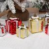 4/5cm Christmas Gifts Boxes Pendant DIY Crafts Christmas Tree Ornament  Hotel Office