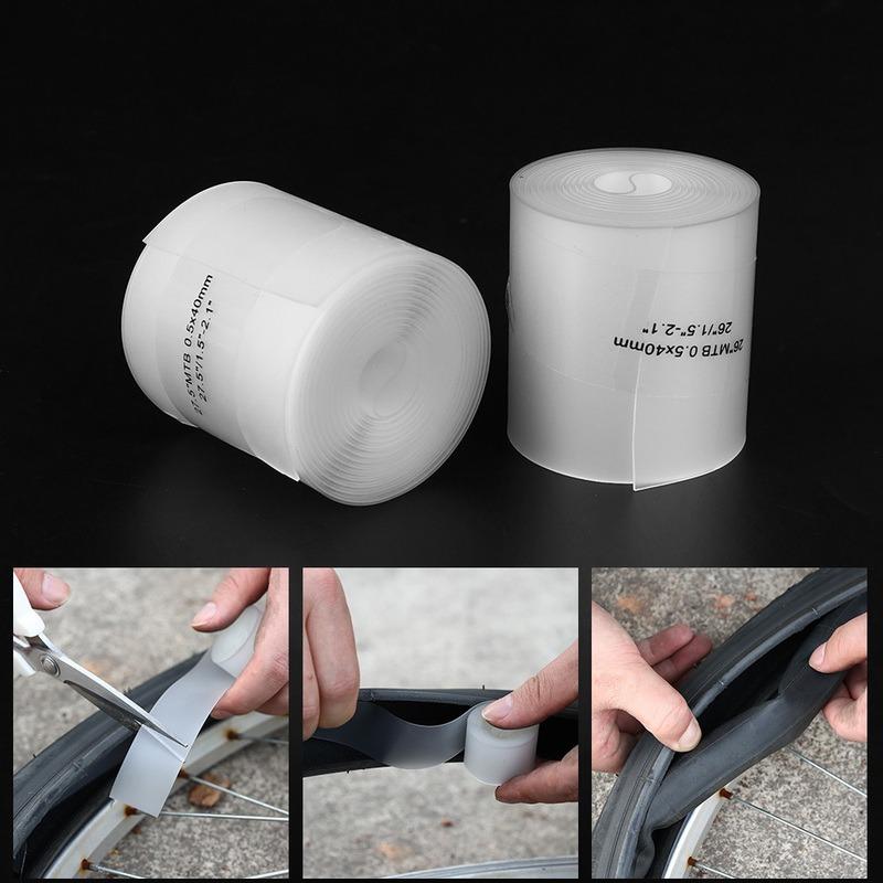 2pcs Bicycle Tire Liner Bike Puncture Proof Belt Protection Pad for Bike Anti-explosion Puncture Protector Tape Repair Tools