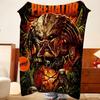 Movie P-Predator Throw Flannel Throw Blanket, Lightweight Cozy, Durable Washable cute Cool