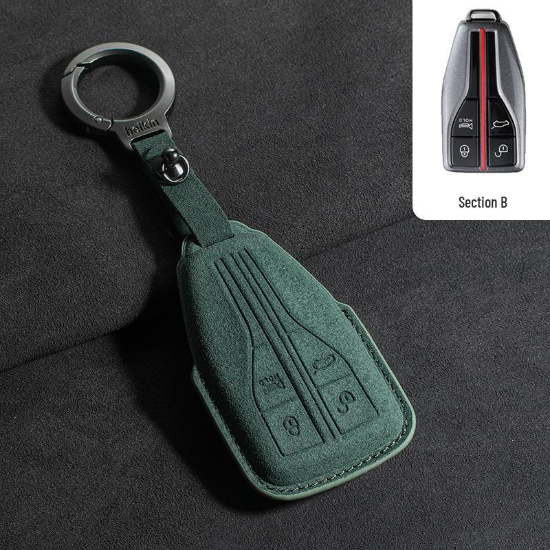Key Cases for Hongqi Models: HS5, New H5, H9, HS7 - Elegant Protective Designs for Men & Women, Dropshipping Available.