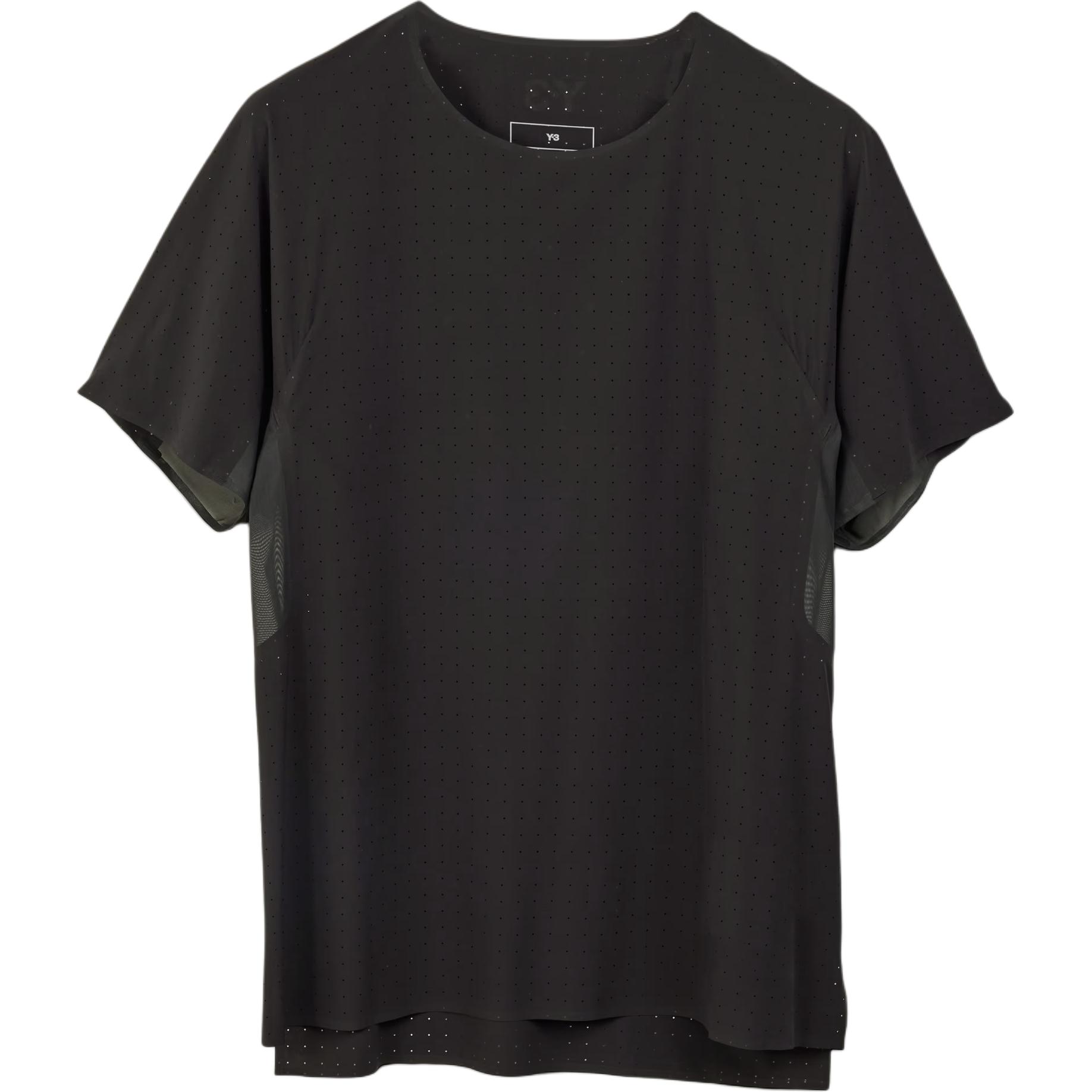 

Y-3 Беговая футболка с коротким рукавом черная мужская JN4884 L