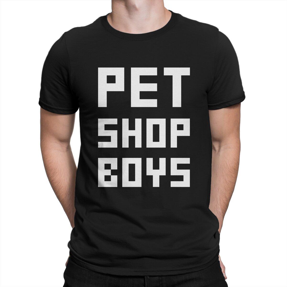 

Pet Shop Boys Newest TShirt for Men New Mens Round Collar Basic T Shirt Personalize Birthday Gifts OutdoorWear - Men s Summer... S разноцветный