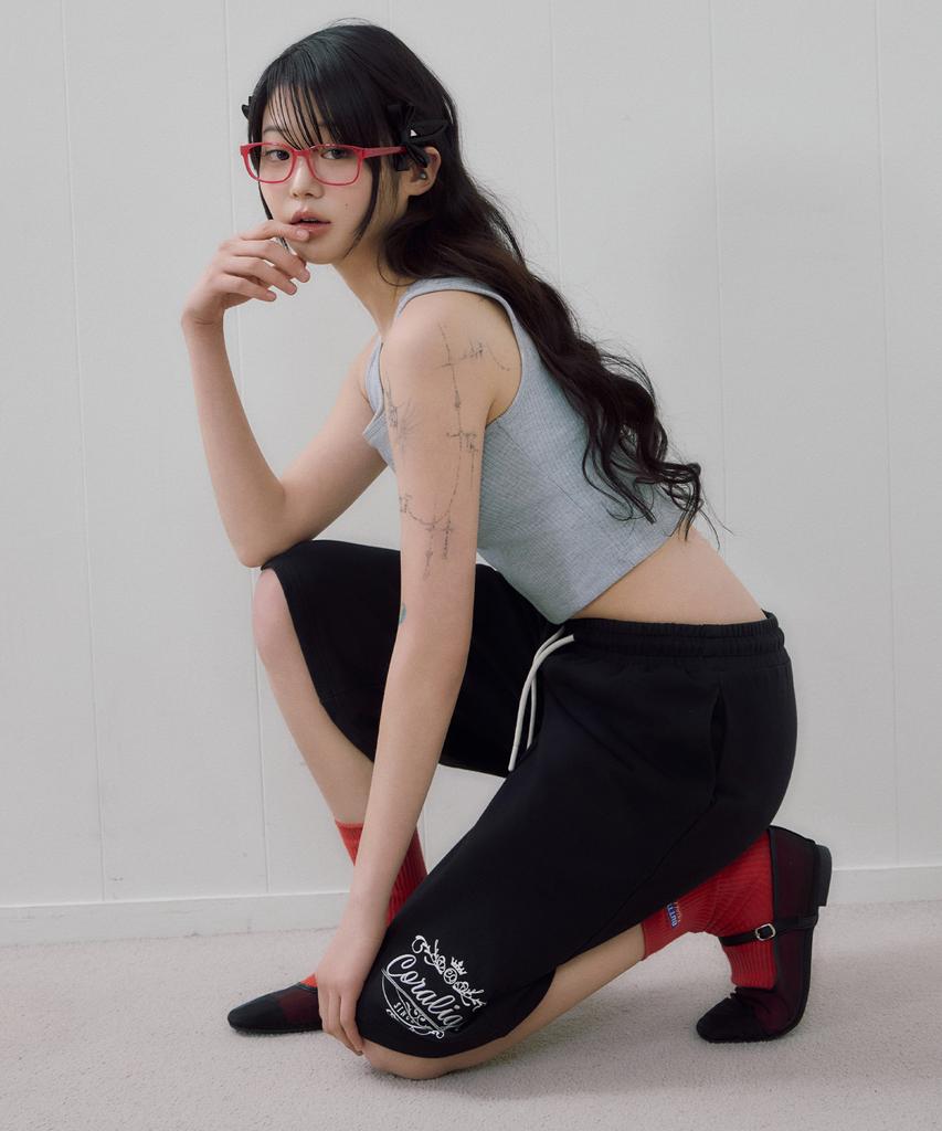 Kolallikeu Soft Essential Bermuda Pants Black