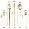 Portugal Stainless Steel 30-Piece Cutlery Set: Western Steak Knife, Fork, Spoon in Gift Box