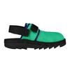 Womens/Ladies Fleece Chunky Flat Clogs
