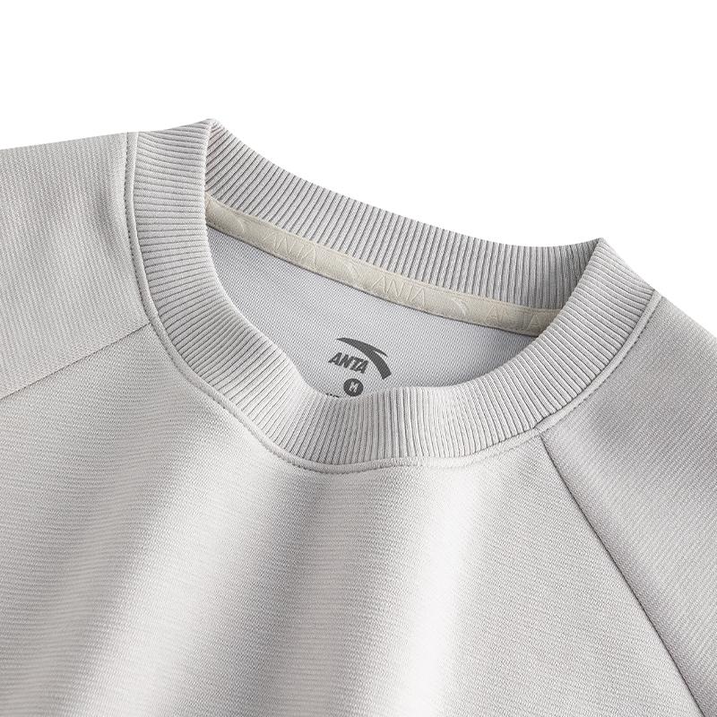 Anta Autumn Comprehensive Training Casual Sports Hoodie Women Hoodies Galaxy-Gray 962537705-6