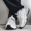 New Fashion Men's Four Seasons Comfortable Thick Sole Shoes Students Male Boys Trending Soft Sole Breathable Casual Running Sneakers